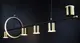 Люстра светодиодная подвесная LED светильник для квартиры на потолок лэд 26769 Черный 35-130х26х112 см.
