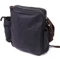 Текстильна сумка з чохлом для води Vintage 22208 Чорний