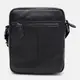 Мужская кожаная сумка Borsa Leather K19803-1bl-black