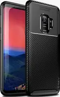 Чехол-накладка Ipaky Carbon Fiber Series/Soft TPU Case Samsung Galaxy S9 Black