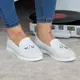 Лоферы женские Fashion Agatha 3138 41 размер 26 см Белый