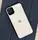 Силиконовый чехол для iPhone 11 Pro Max - Глянец с рамкой под металл, Бежевый+Золото