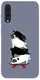 Чехол-накладка TOTO Matt TPU 2mm Print Case Samsung Galaxy A30s/A50/A50s #51 Mops Skate Lavander Grey