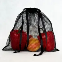Прочный мешок для продуктов M 30*30 см (черный)