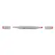 Маркер двусторонний Santi sketch SM-18 390525 коралловый