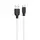 Кабель Hoco Type-C X21 Silicone 1.0m Black-White