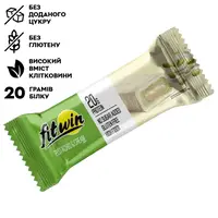 Батончик FitWin Protein Bar 33%, 60 грамм Фисташковый крем