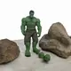 42 см гигантская фигурка Халка RESTEQ без коробки, фигурка Hulk Мстители с подвижными частями и сменными