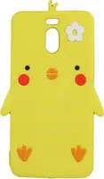 Чехол-накладка TOTO Silicon Сartoon Network Chicken Case Meizu M6 Note Yellow