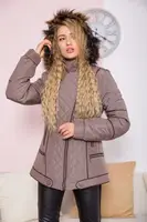 Куртка женская 182R1144-1 цвет Мокко