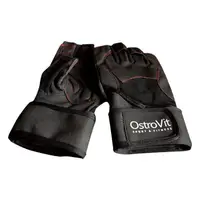 Рукавички для фітнесу OstroVit gloves with a stiffener, M Black