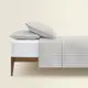 Семейное постельное белье с простыней на резинке TAUPE CHECK CS1