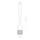 Кисточка кулинарная Vinzer Culinary VZ-50671 20.5х3.5 см бежевая