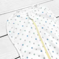 Пелюшка на блискавці з блакитними зірочками Stars