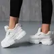 Кроссовки женские Fashion Unbridled 3745 41 размер 25,5 см Белый