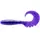 Силікон FishUp Fancy Grub 1" #060 /Dark Violet/Peacock & Silver (10014132)