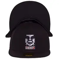 Кепка с прямым козырьком R15026 черный