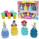 SM 8022 Набор для творчества пластилин, 4 Принцессы, тесто для лепки Play-Toy