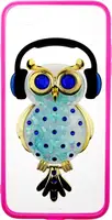 Чохол-накладка TOTO TPU Iphone 7 Plus /8 Plus Owl in Headphones Blue