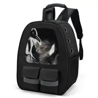 Рюкзак-переноска для кошек и собак 41х32х19 CosmoPet CP-36 Black