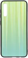 Чехол-накладка TOTO Aurora Print Glass Case Samsung Galaxy A30s/A50/A50s Green