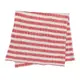Плед-накидка Barine - Stripe Muslin kirmizi красный 77*82