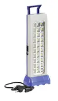 Фонарь светодиодный L.SJY, аккумуляторный 1200mAh, 2 режима работы, кабель зарядки 220V, крепление, подставка. Violet (126537)