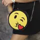 Сумка круглая Tablet Смайл с поцелуем (RS_19A002_BL)