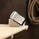 Гладкий строгий ремень унисекс Vintage 20714 Белый