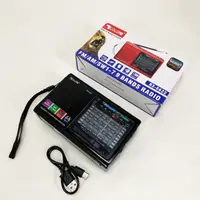 Портативная колонка радио MP3 USB Golon RX-6622. Цвет: черный
