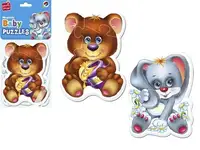Пазлы магнитные для малышей Vladi Toys VT3208-17