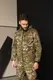 Мужской армейский костюм тактическая форма на флисе Мультикам Турция 8659 XXXL хаки