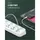 Удлинитель сетевой Ldnio SC4408 |2500W, 2m EU plug, 4USB, 4 Sockets 3.4A|