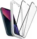 Защитное стекло Spigen для iPhone 17e/ 16e/ 14 / 13 / 13 Pro - Glas.tR AlignMaster (2 шт), Black (AGL03387)