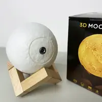 Світильник настільний Місяць 3D RGB 18 см + пульт