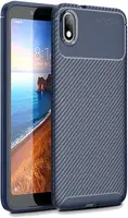 Чехол-накладка TOTO TPU Carbon Fiber 1,5mm Case Xiaomi Redmi 7A Dark Blue
