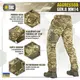 M-Tac брюки Aggressor Gen.II MM14, тактические штаны пиксель, армейские штаны M-Tac,  военные штаны