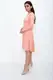 Платье женское цвет персиковый 112R467