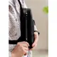 Мужская кожаная сумка Chest bag черная