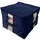 Вместительная сумка для хранения вещей XM - 35*35*25 см ORGANIZE (синий)