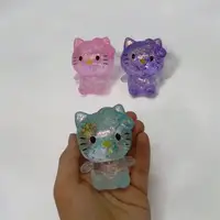 Антистрес жуйка-тягучка "Hello Kitty" 8 см, мікс, 1 штука