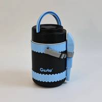 Термос пищевой Gusto Путешественник GT1800 1800 мл черный