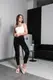 Шлепанцы женские Fashion Milo 3660 41 размер 26 см Бежевый