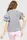Блуза в горох цвет серый 230R151-2