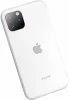 Чехол Baseus для iPhone 11 Pro Max Jelly Liquid Silica Gel, Transparent White (WIAPIPH65S-GD02)