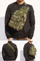 Сумка тактична військова Molle Піксель 8065 20х28х12 см зелена
