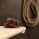 Гладкий стильный женский ремень Vintage 20766 Коричневый