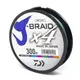 Шнур Daiwa J-Braid X4E 0.25мм 300м Multi Color / (2201427 / 12745-125)