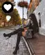 Женские ботфорты Fashion Ilona 4012 41 размер 26 см Черный