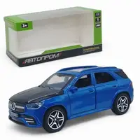Машинка металева, двері, інерція Mercedes Автопром (синій)